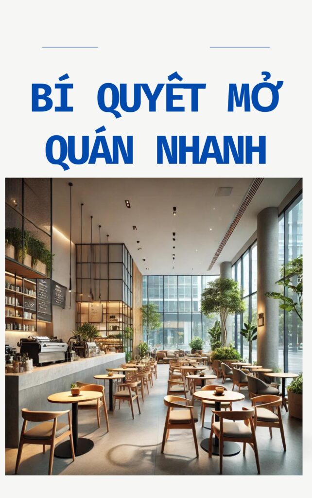 Bí quyết mở quán nhanh